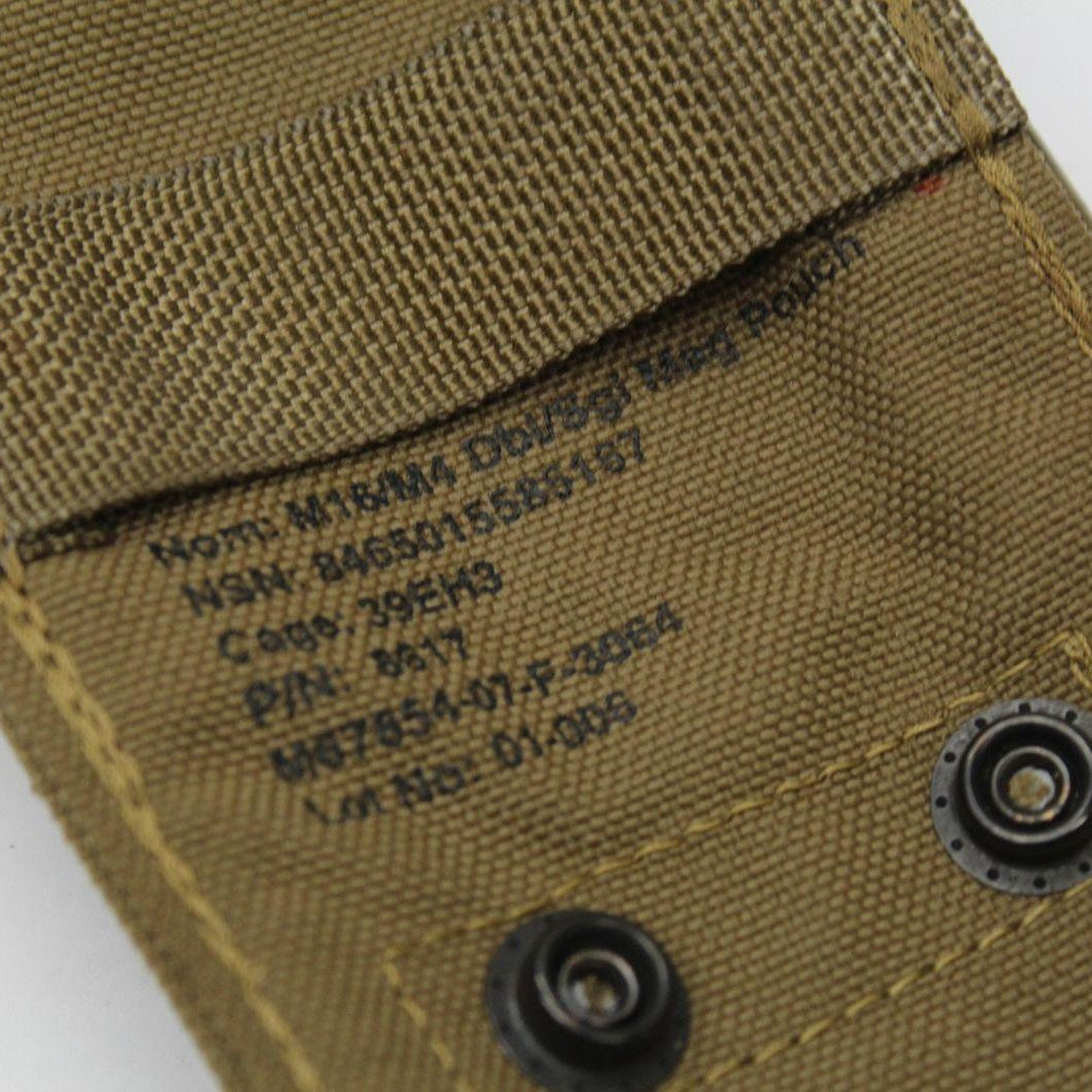 USGI MOLLE II M16A2/M4 Double Magazine Pouch (M4, M16, AR15) GEN2