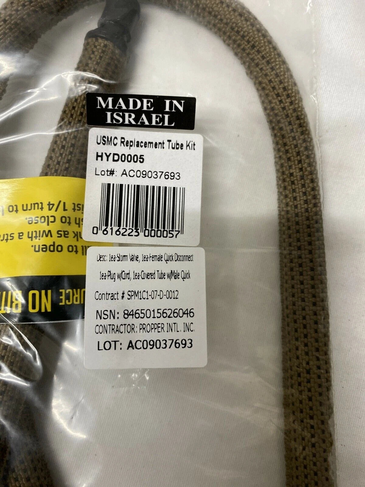 USGI Hydration System Replacement Tube Kit