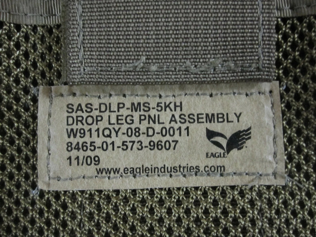 USGI MOLLE II Single Point Drop Leg Panel