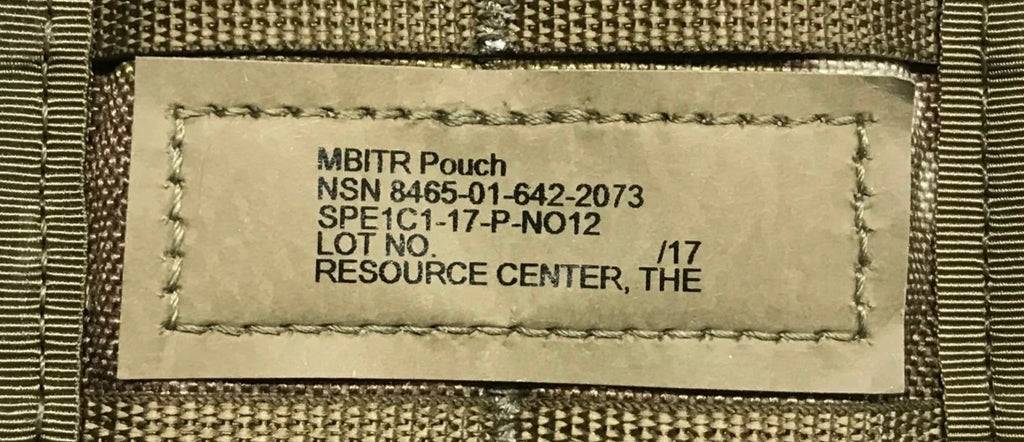 USGI MOLLE II AN/PRC-148 MBITR Pocket (Style 4805)