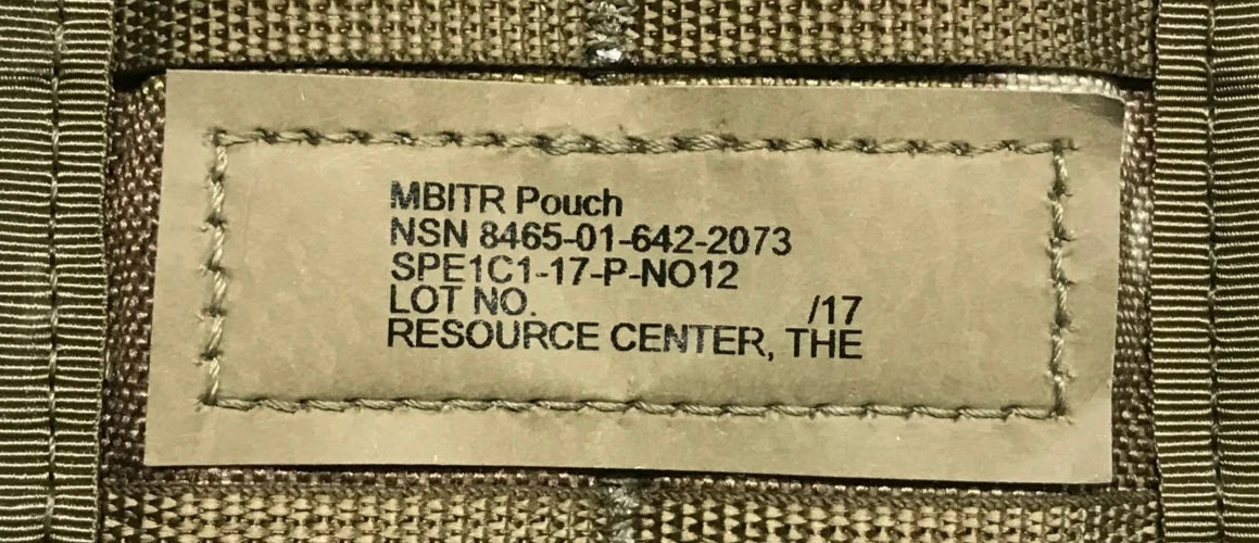USGI MOLLE II AN/PRC-148 MBITR Pocket (Style 4805)