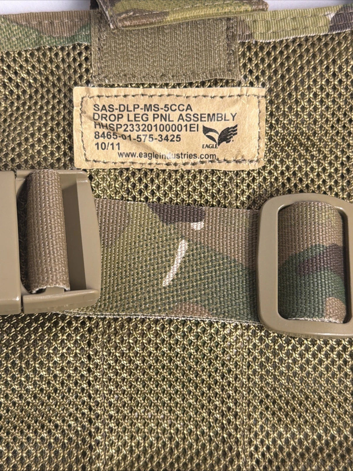USGI MOLLE II Single Point Drop Leg Panel