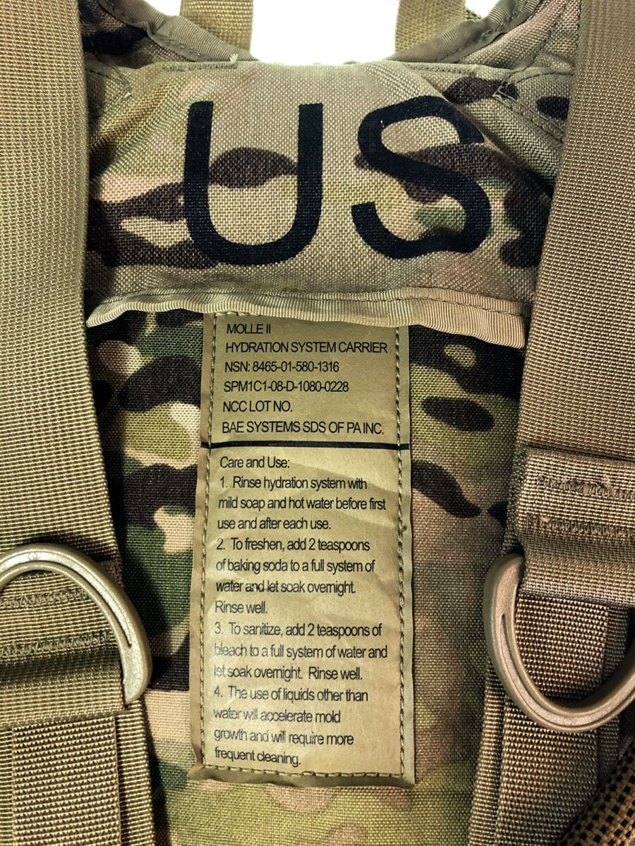 USGI MOLLE II Hydration System Carrier 3L 100oz