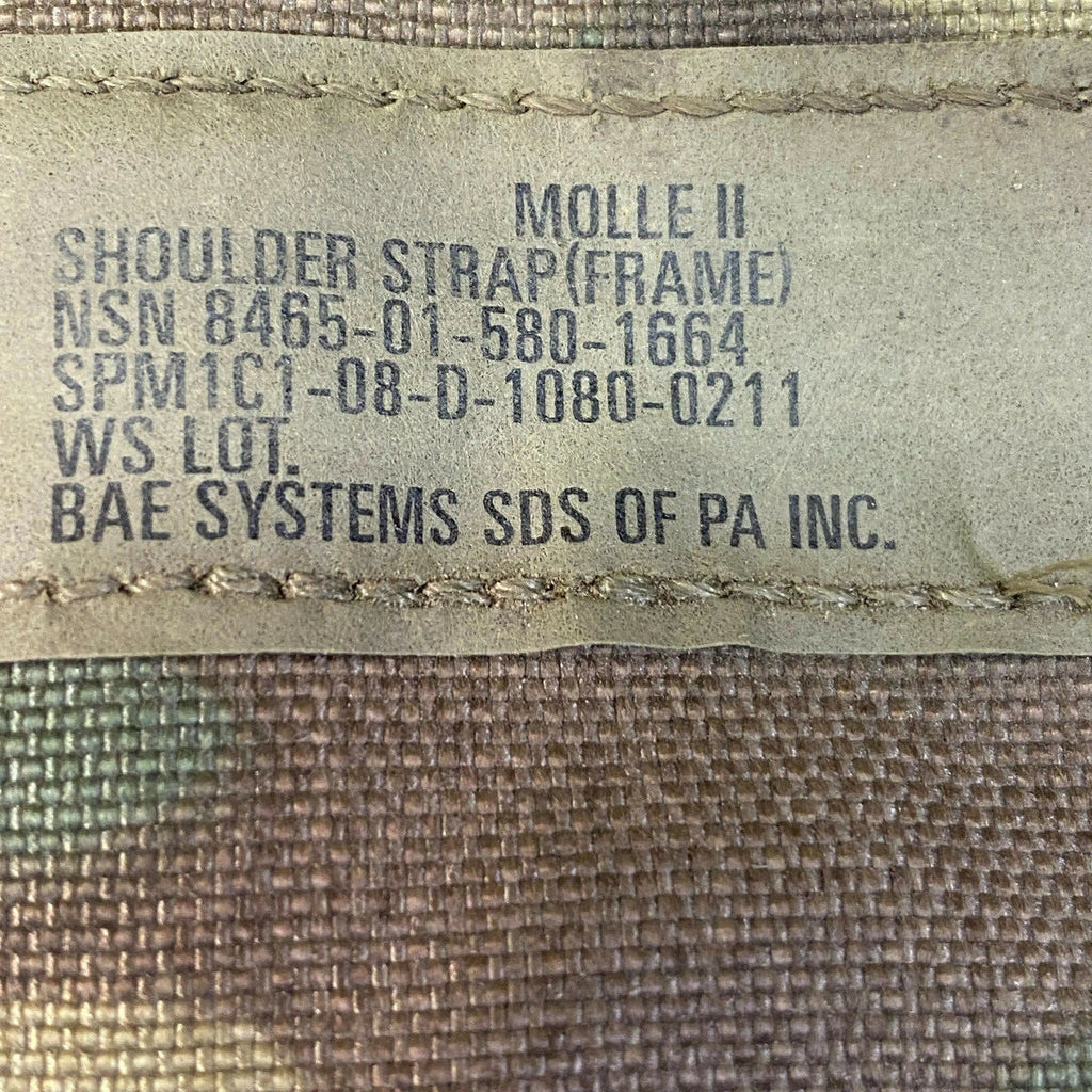 USGI MOLLE II Shoulder Straps (Medium, Large)