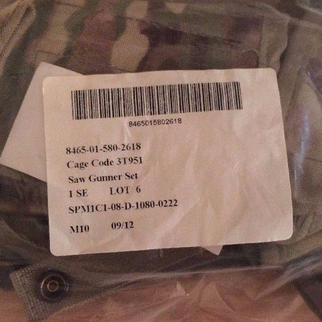 USGI MOLLE II SAW Gunner Set (M249)