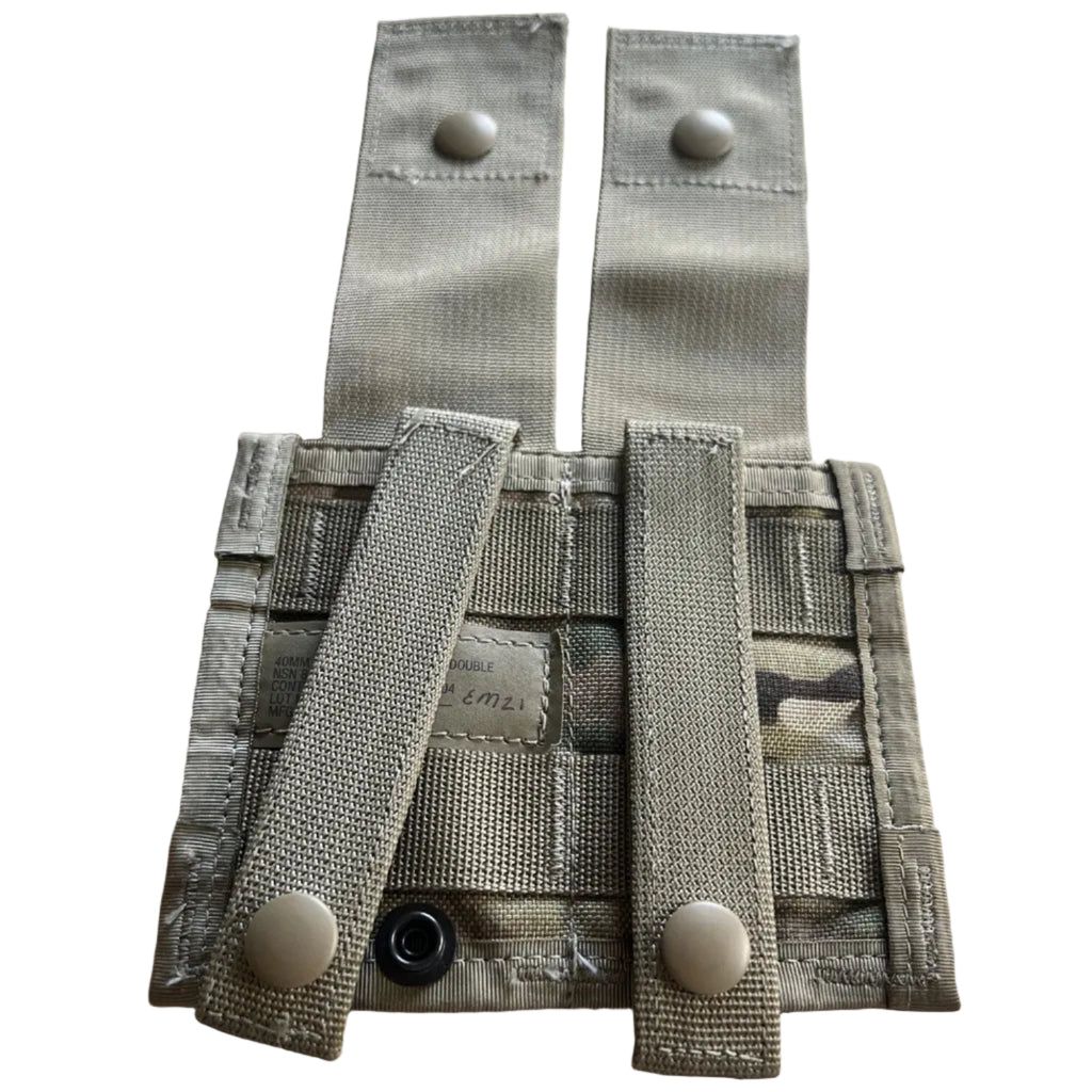USGI MOLLE II Double 40MM High Explosive (HE) Pouch (Style 4035)