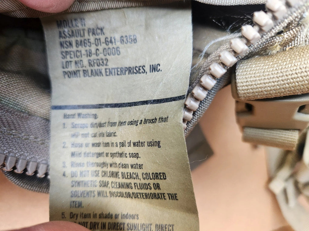 USGI MOLLE II 3-Day Assault Pack