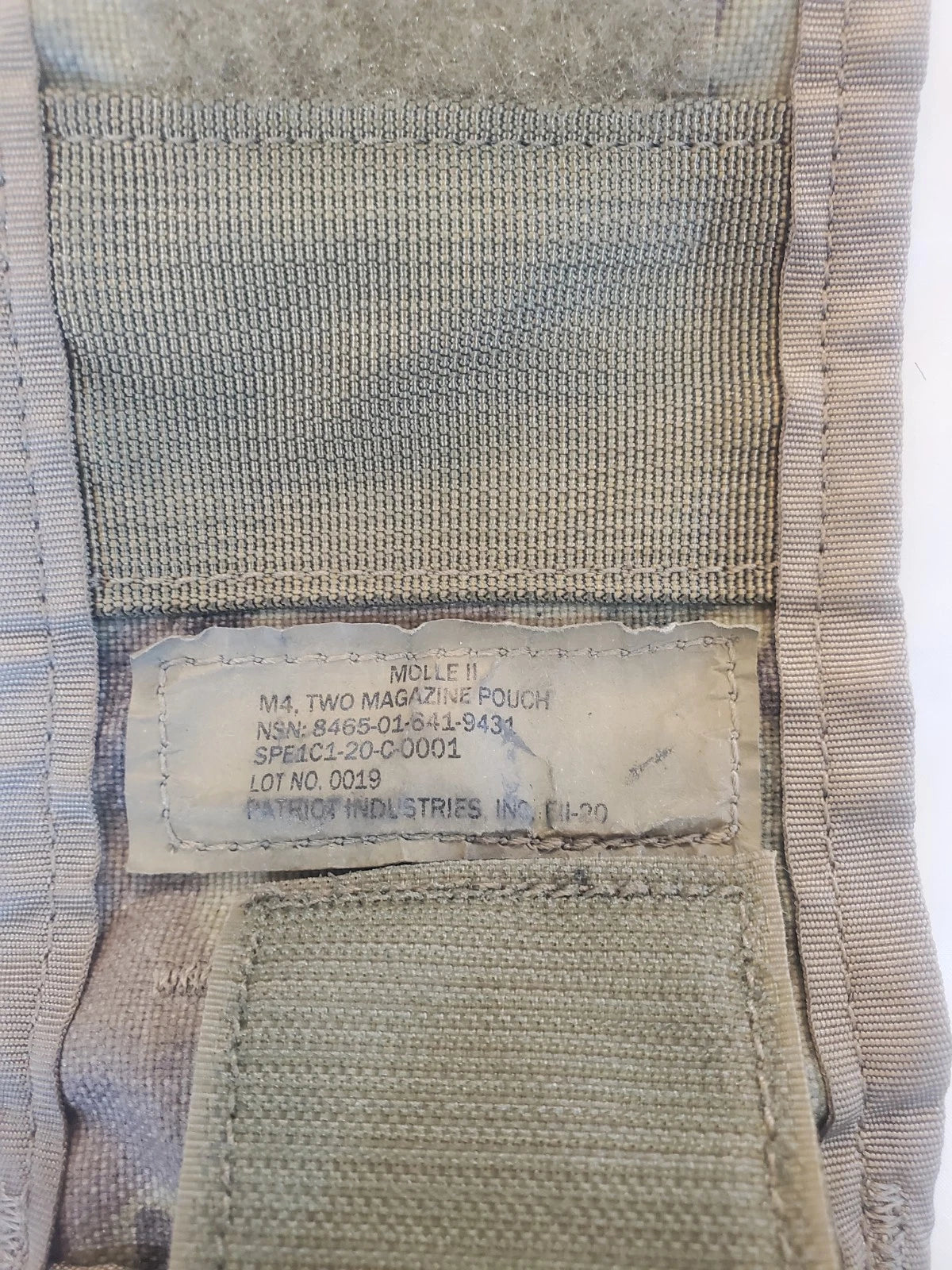 USGI MOLLE II M16A2/M4 Double Magazine Pouch (M4, M16, AR15) GEN2