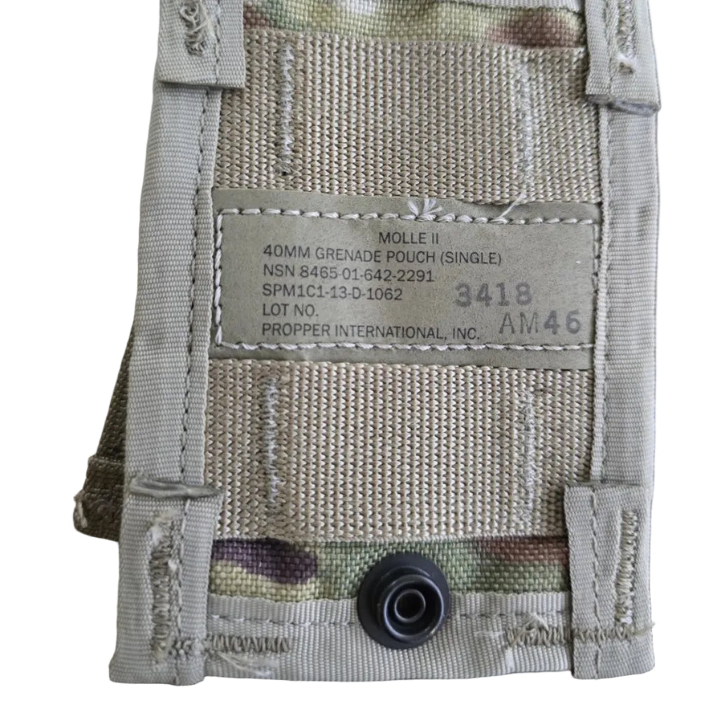 USGI MOLLE II Single 40MM High Explosive (HE) Pouch (Style 4040)