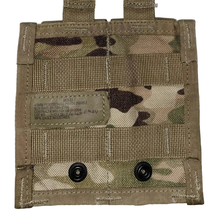 USGI MOLLE II Double 40MM High Explosive (HE) Pouch (Style 4035)
