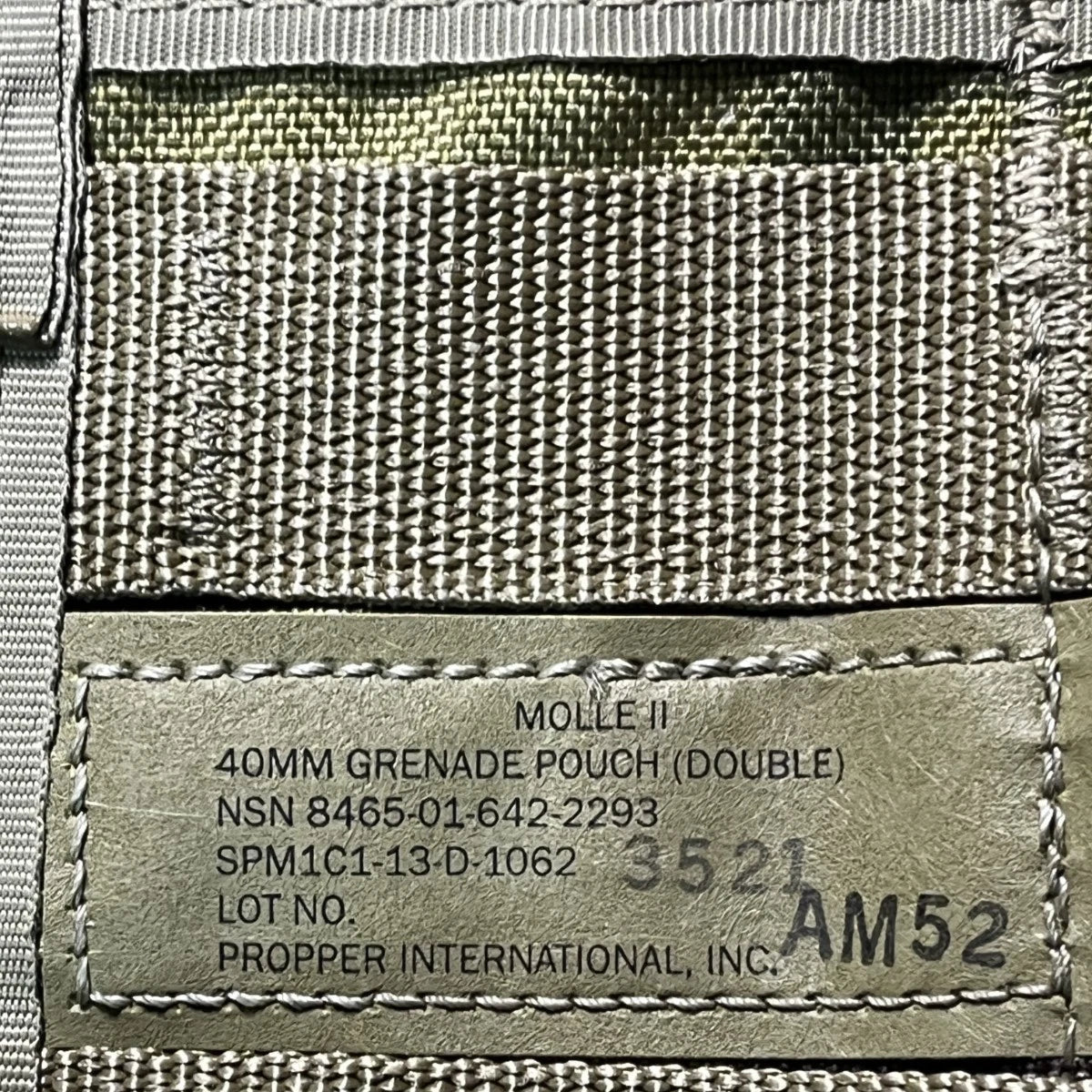 USGI MOLLE II Double 40MM High Explosive (HE) Pouch (Style 4035)