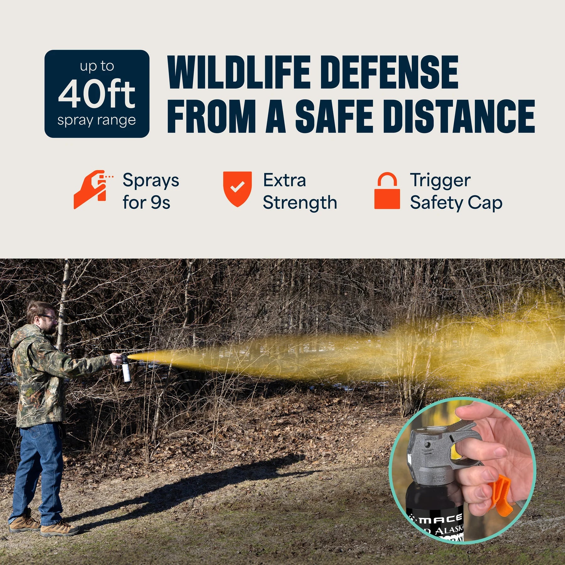 Mace Guard Alaska Bear Spray 00153B-H