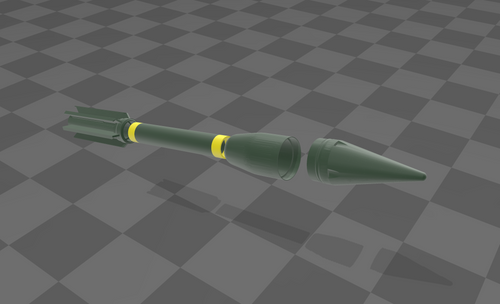 Bazooka Rocket (M6A1)