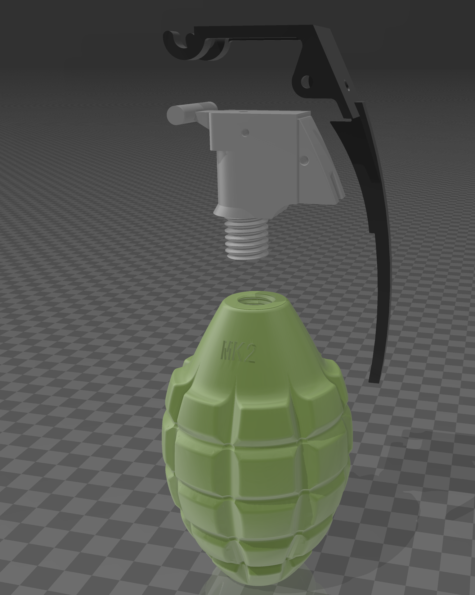Mk 2 Fragmentation Grenade