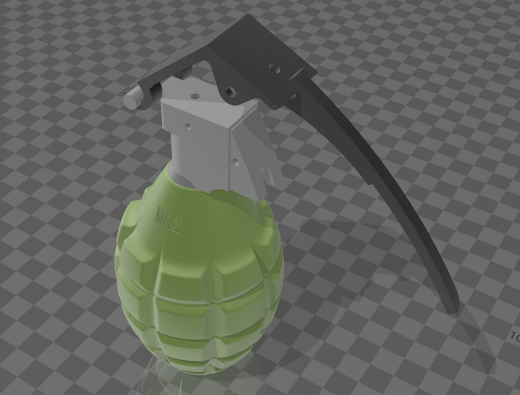 Mk 2 Fragmentation Grenade