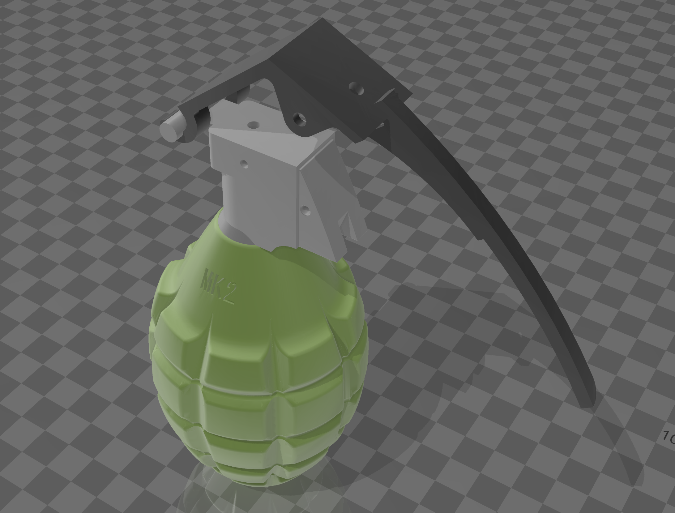 Mk 2 Fragmentation Grenade