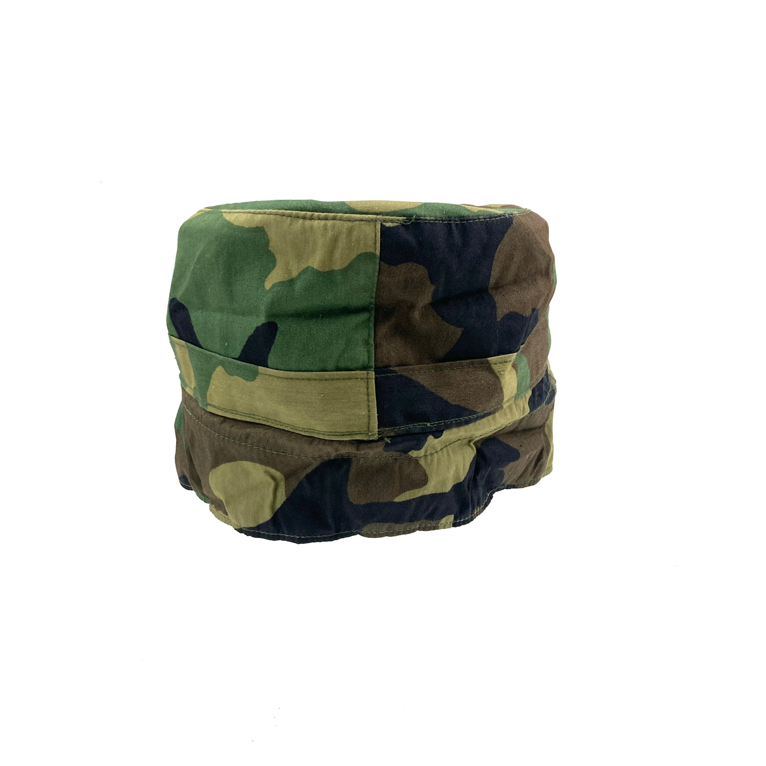 USGI Cold Weather Patrol Cap, Woodland Camo