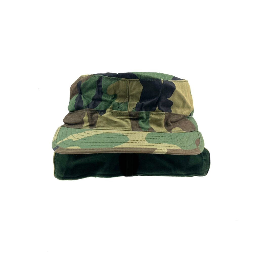 USGI Cold Weather Patrol Cap, Woodland Camo