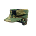 USGI Cold Weather Patrol Cap, Woodland Camo