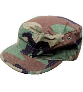 USGI Hot Weather Patrol Cap, Woodland Camo